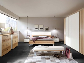 Кровать с двумя тумбами Thielemeyer Loft